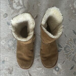 Cozy Shearling-Lined Suede Boots